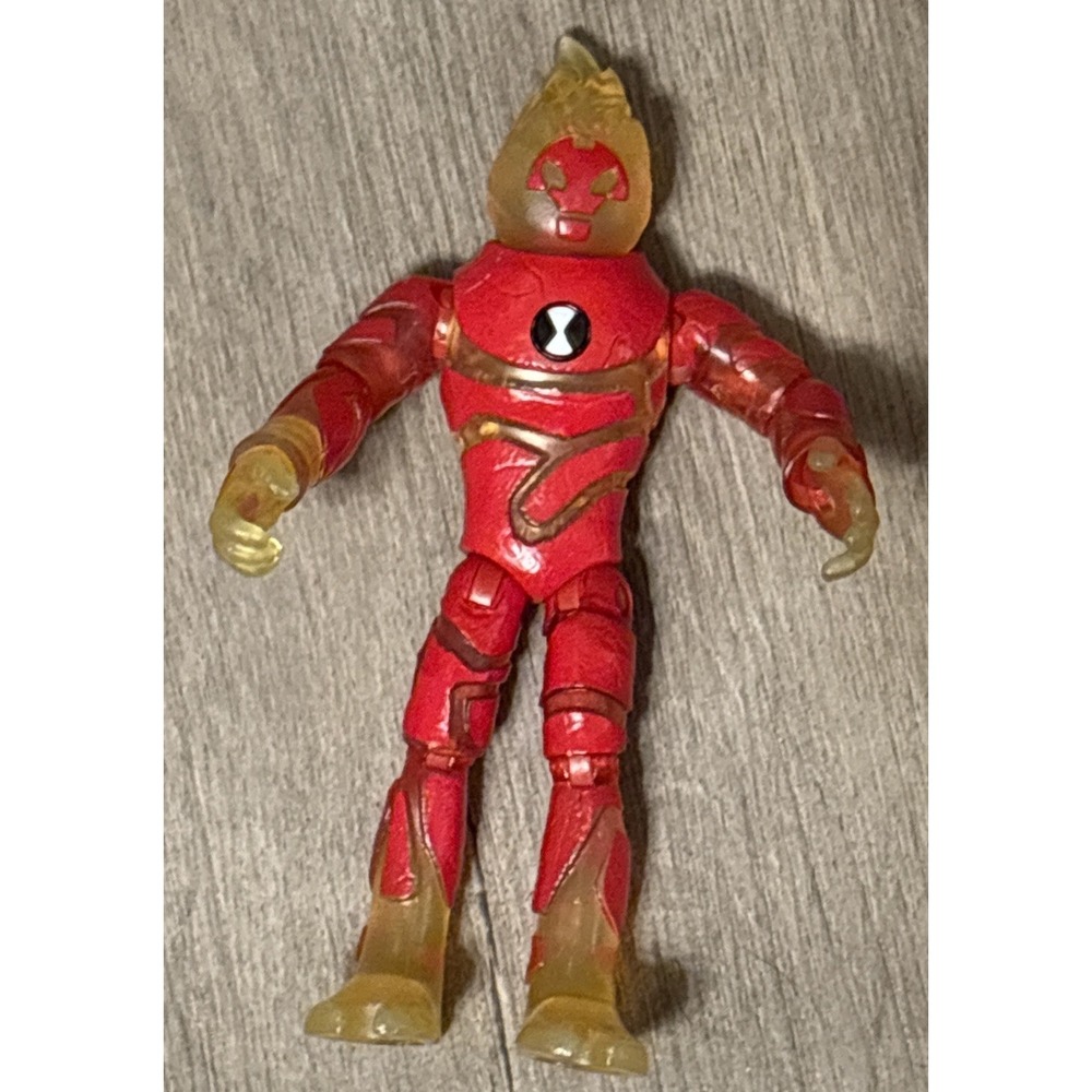 2017 Playmates Toys Ben 10 Heatblast 5" Action Figure Cartoon Network CN